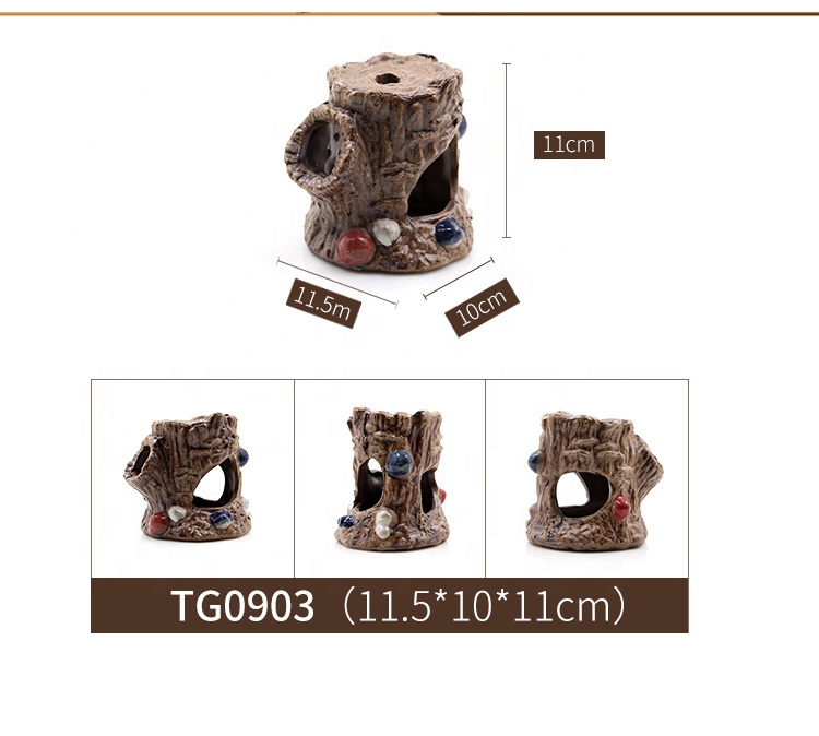 Aquarium Pottery Ornaments Specialshaped Landscaping Ornaments Shrimp